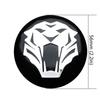 BBAW7 4pcs 560mm Tiger Head Emblems Hub Sticker Rims Cap Car Wheel Center Cap Hub Cap Sticker Rims Cover For KIA Hyundai Peugeot Ford