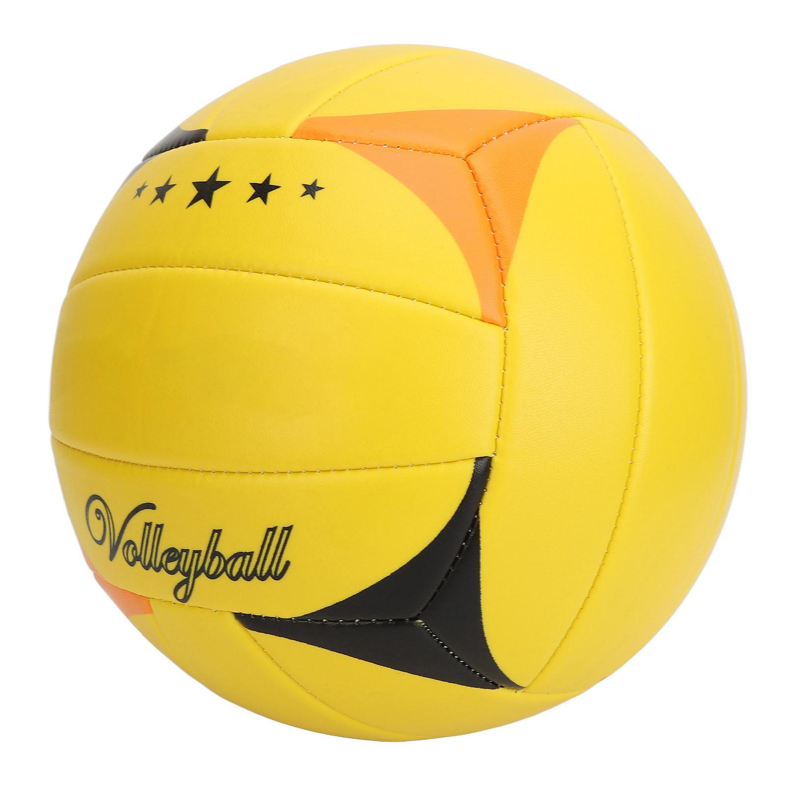 Class Volleyball Size 5 Soft Comfortable PVC Rubber Liner Impact Resistant Indoor Volleyball for Training Game Beach