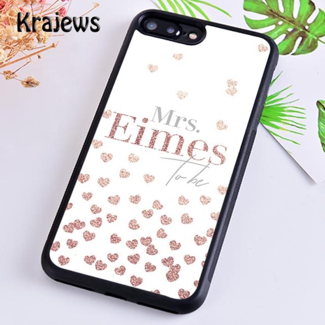 

Krajews PERSONALISED WEDDING BRIDE GROOM Phone Case For iPhone 17 Air 16 15 14 plus 11 12 13 pro max coque Shell Fundas iPhone 13