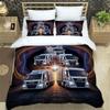 M-Man truck Set Biancheria da Letto Stampata Retrò set squisito di biancheria da letto copripiumino set piumone set biancheria da letto lusso regalo di compleanno
