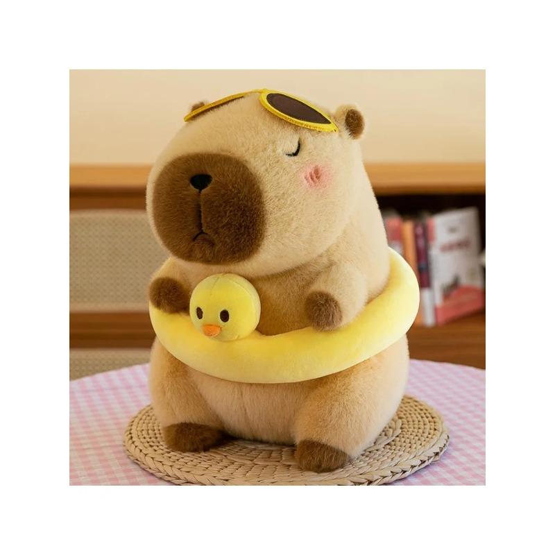 30cm Capybara Plush Simulation Capibara Anime Fluffty Toy Cute Doll Stuffed Animals Soft Doll Plush Christmas Thanksgiving Gift