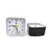 Portable Square Luminous Alarm Clock Fashion Quiet No Ticking Bedside Table Clock With Night Light