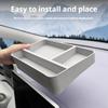 For MG4 EV 2025 2026 TPE Storage Box Behind Central u Control Screen Dashboard Organizer Interior Car Accessories