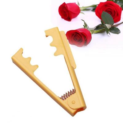 Durable Plastic Flowers Stripper Removing Burrs Labor-saving Rose Thorn Remover Portable Garden Tool Rose Plier Stripping Leaf