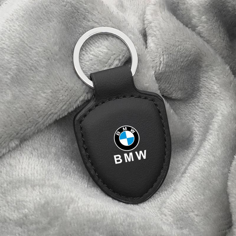 Car Vintage Leather Keyrings Styling Metal Logo Keychain for BMW X1 X3 X4 X5 E46 E90 F20 E60 E39 F10 M1 M2 M3 M5 M6 E87 M Power pdzp71