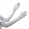Non-slip Long Sleeve Solid Color Sunscreen Sleeve Gloves Simple Ice Silk Arm Sleeve  Running