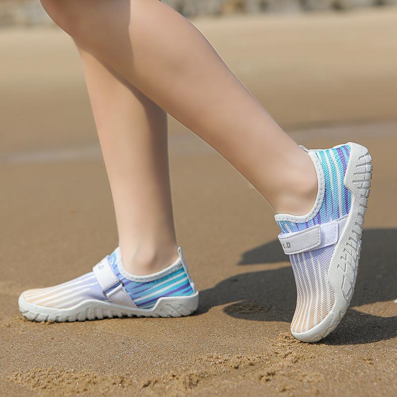 Foreign trade new creek shoes, breathable and quick-drying non-slip skipping rope shoes for men and women, beach outdoor wading swimming shoes