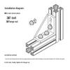 Aluminum Profile Strong Corner Connector