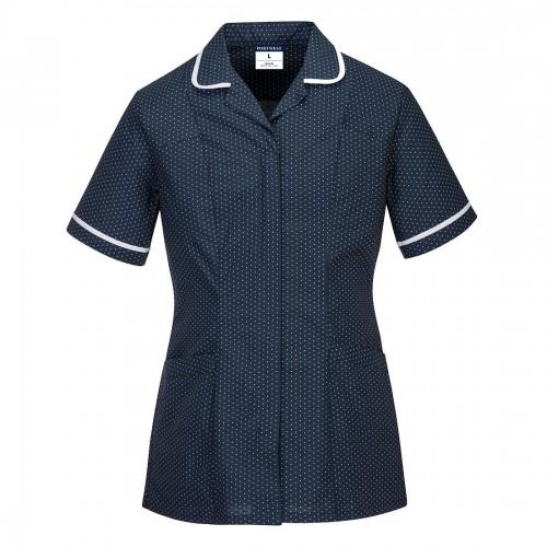 Portwest Womens/Ladies Classic Stretch Work Tunic L naval