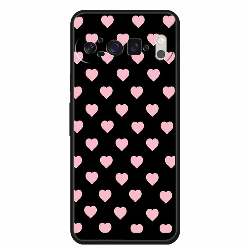 3D Emboss Cover For Google Pixel 9 Pro XL / Pixel 9 Pro / Pixel 9 Case Flower Relief Soft Silicone Cover For for Google Pixel 9