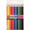Crayons de couleurs triangulaires de qualité supérieure - mine 5mm. Réf 38081
