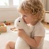 Realistisches Design Plüsch Frettchen Kuscheltier Lebensechte Erscheinung Frettchen Stofftier Kindergeschenk