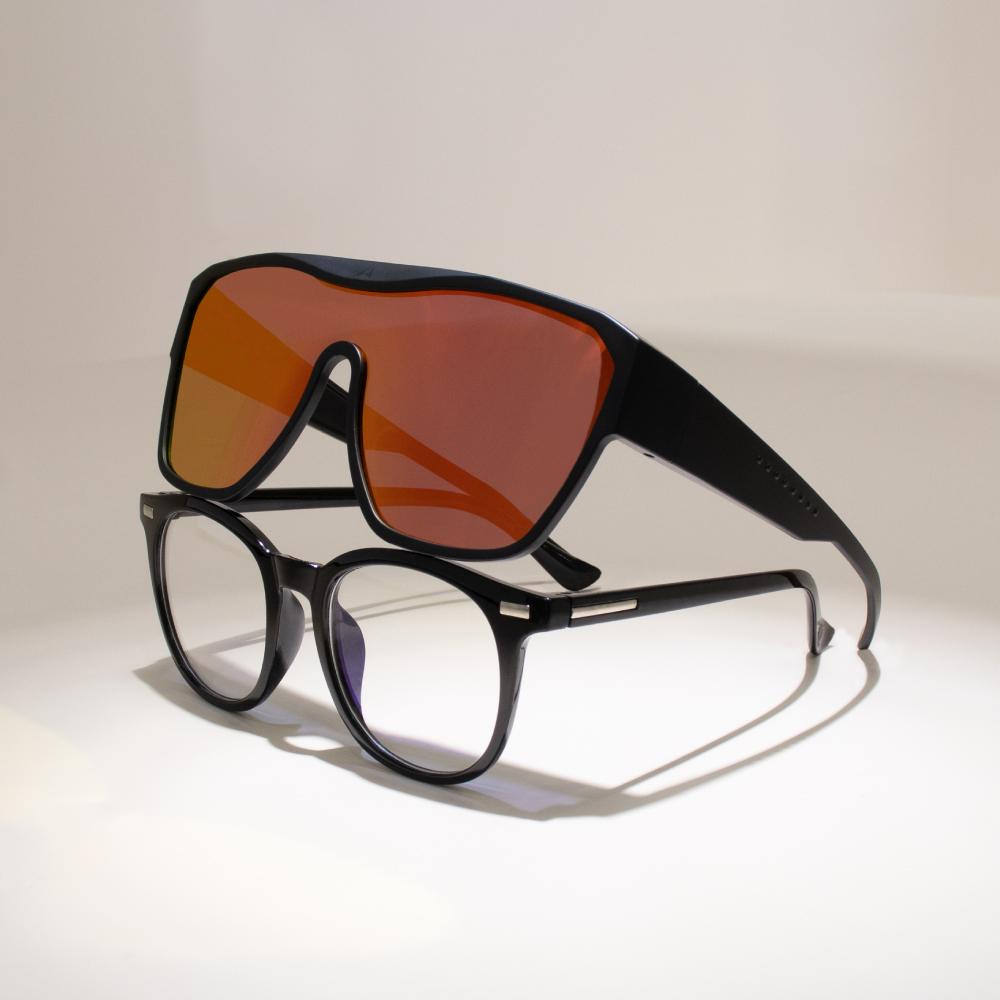 Altaliseuteu Overglass Polarized Goggles Worn Over Glasses