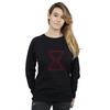 Marvel Womens/Ladies Avengers Infinity War Black Widow Lines Sweatshirt
