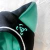 Cat Ear Cyberpunk Jersey [for 10cm Doll] Green Plush Toy [Used]