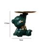Geometric Bear Resin Storage Box - Decorative Desktop Organizer for Candy, Crafts & Office Supplies, Coffee Shop Home Decor