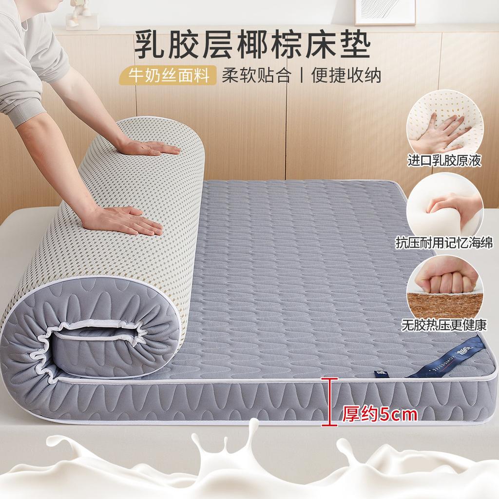 Sleeping Treasure Coconut Brown Mattress Soft Cushion