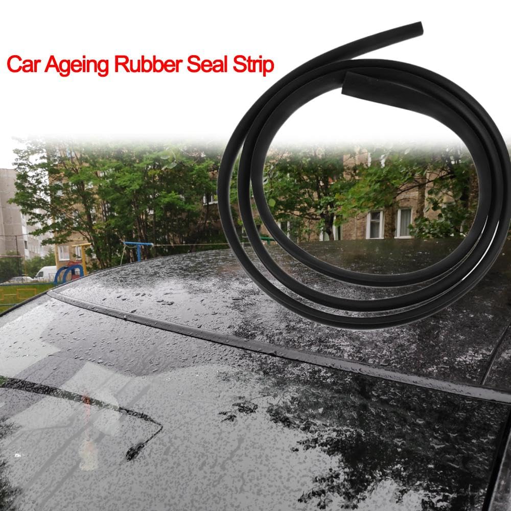 Car Aging Rubber Seal Sealed Trim Molding Strip Under Windshield Panel