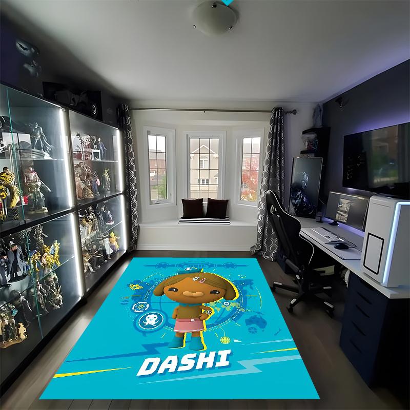 Octonauts Printed Carpet, Rug for Office Chair Living Room Bedroom Kitchen Room Decor Gifts.