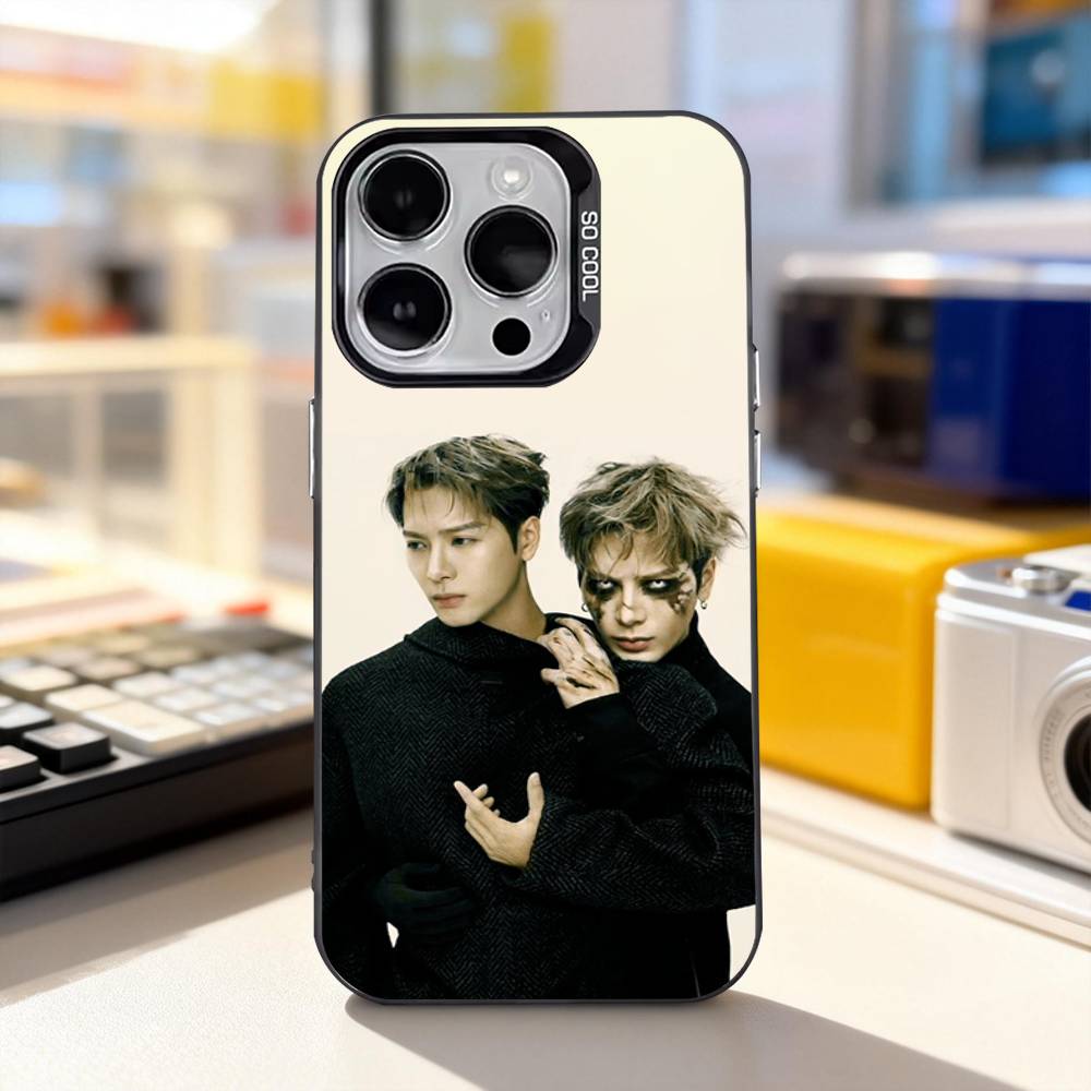 COOL J-Jackson Wang Phone Case For iPhone 17,16,15,14,13,12,11,Pro,XS,Max,Plus,Mini,SE4,E Black Matte Shockproof Cover