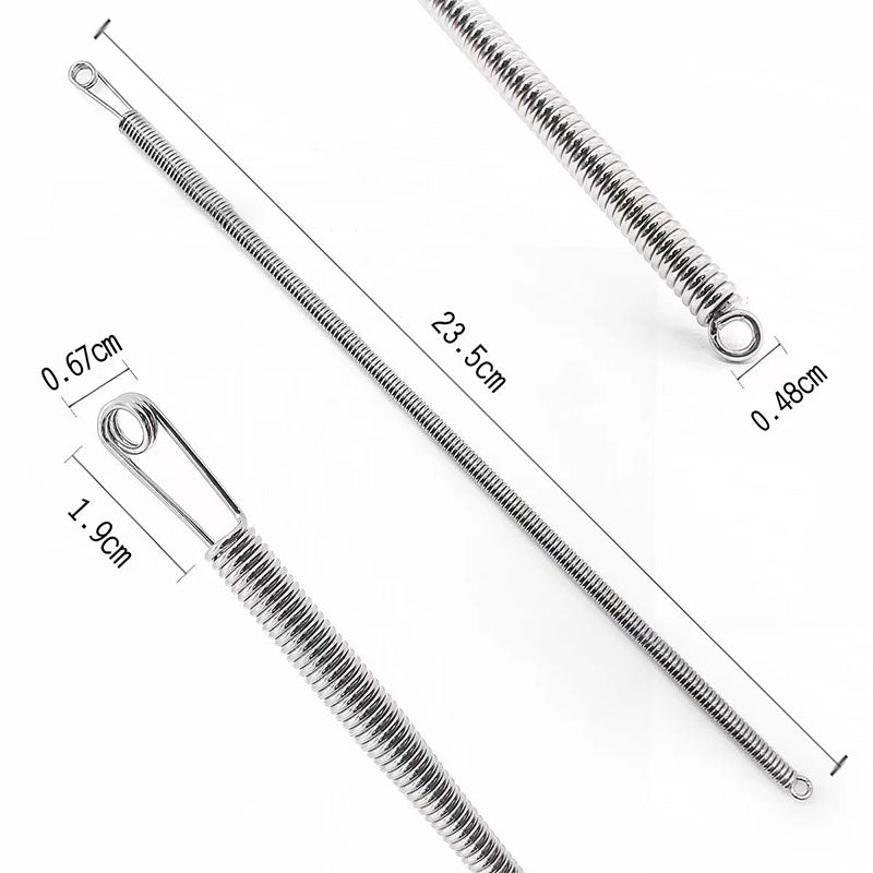 Multi-Function Foldable Spring Drawstring Threader Tool – Easy to Use, Portable & for Cords, Wires & Laces, Drawstring Repair