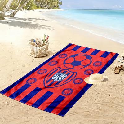 SAN LORENZO Print Beach Towel, Large Soft Quick Dry Towel for Beach Camping Swimming