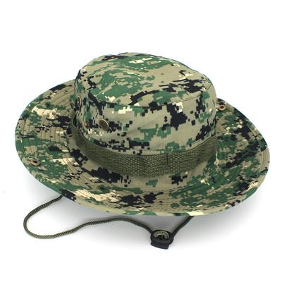 Kamuflaż taktyczny Czapki wojskowe Czapka wojskowa letnie Outdoor Camping Piesze wędrówki Kapelusz myśliwski wędkarski