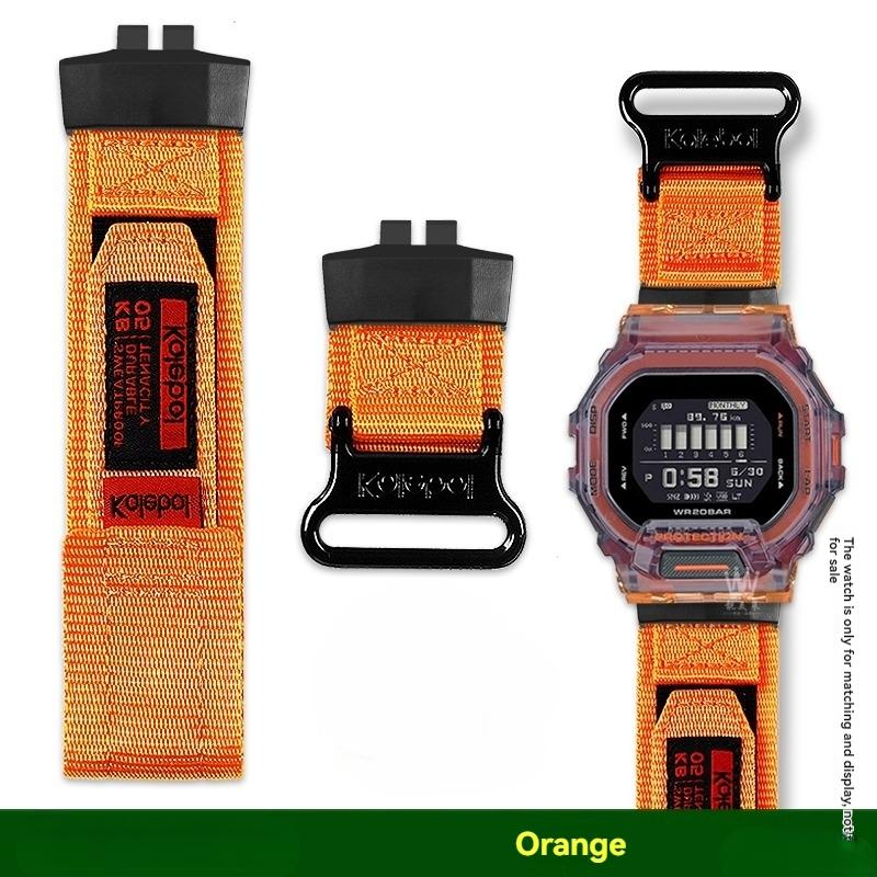 GBD 200 Nylon Watch Band For Casio G-SHOCK GBD-200SM/UU/RD GBD 200-1/2/9 Modified Canvas Watch Strap Men Outdoor Sports Bracelet