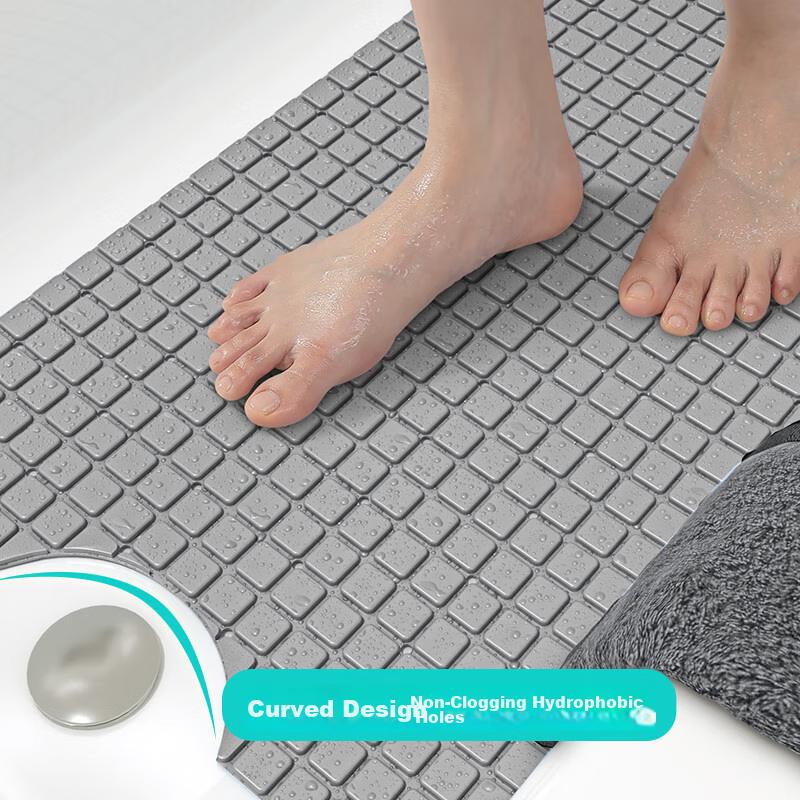 Dajiang Bathroom Non-Slip Mat, Elderly Bathing Anti-Fall Floor Mat, Bathtub Foot Mat, Shower Mat, Bathroom Non-Slip Mat, 40x100cm