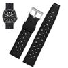 Tropical Rubber Strap  for Seiko SRP777J1 Soft Silicone Diving Waterproof Breathable Sport Wristband Men 20mm 22mm Watch Band