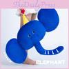 Elephant Simulating Cartoon Plush Toy Girl Sofa Decoration Pillow Gift Holiday