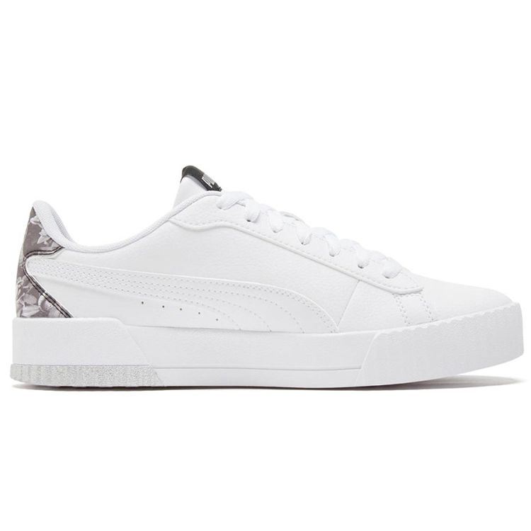 Puma Carina Series Casual Low-Top Sneakers Women sneakers White Black 375960-02