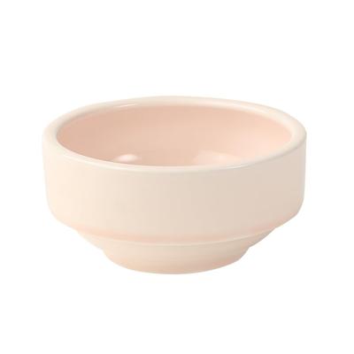OGISO Baby Noah Łatwa do Nabierania Miseczka 9cm Średnica 9cm 17116210A100 Zastawa Stołowa dla Dzieci, Zastawa Stołowa, Wiśnia, (Można myć w zmywarce/używać w kuchence mikrofalowej) Wiśnia,