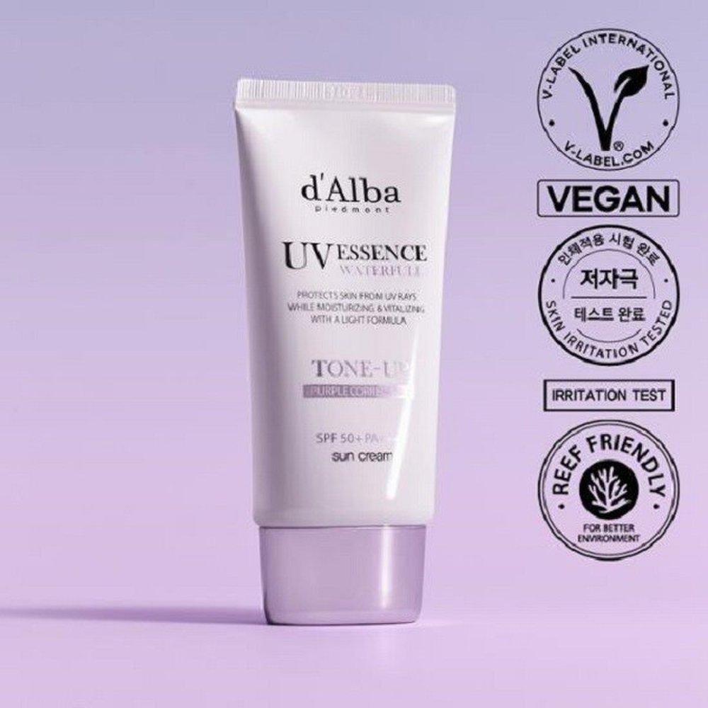 

d Alba Waterful Tone Up Sun Cream Purple 50ml
