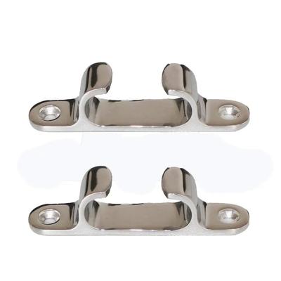 Marine Gerade Bogen Chock Cleat Line Chock Edelstahl Für Boot 5 "Länge Boot Marine Cleat Line Chock