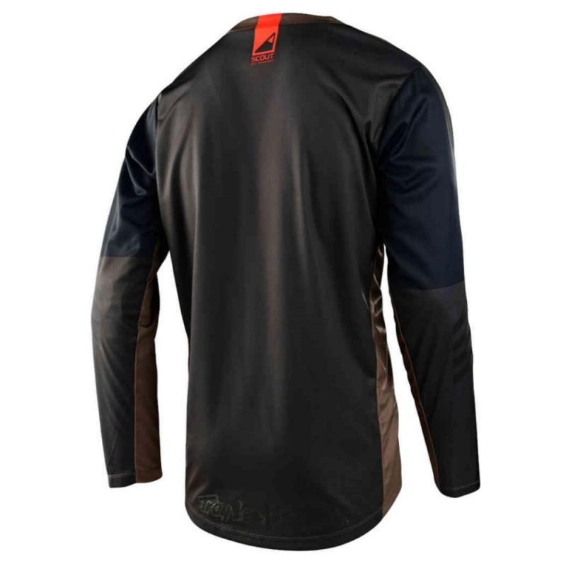 TLD Cross-Country Motorrad Mountainbike Reitbekleidung Downhill Atmungsaktiv Schnelltrocknend Outdoor-Sport Langarm-T-Shirt