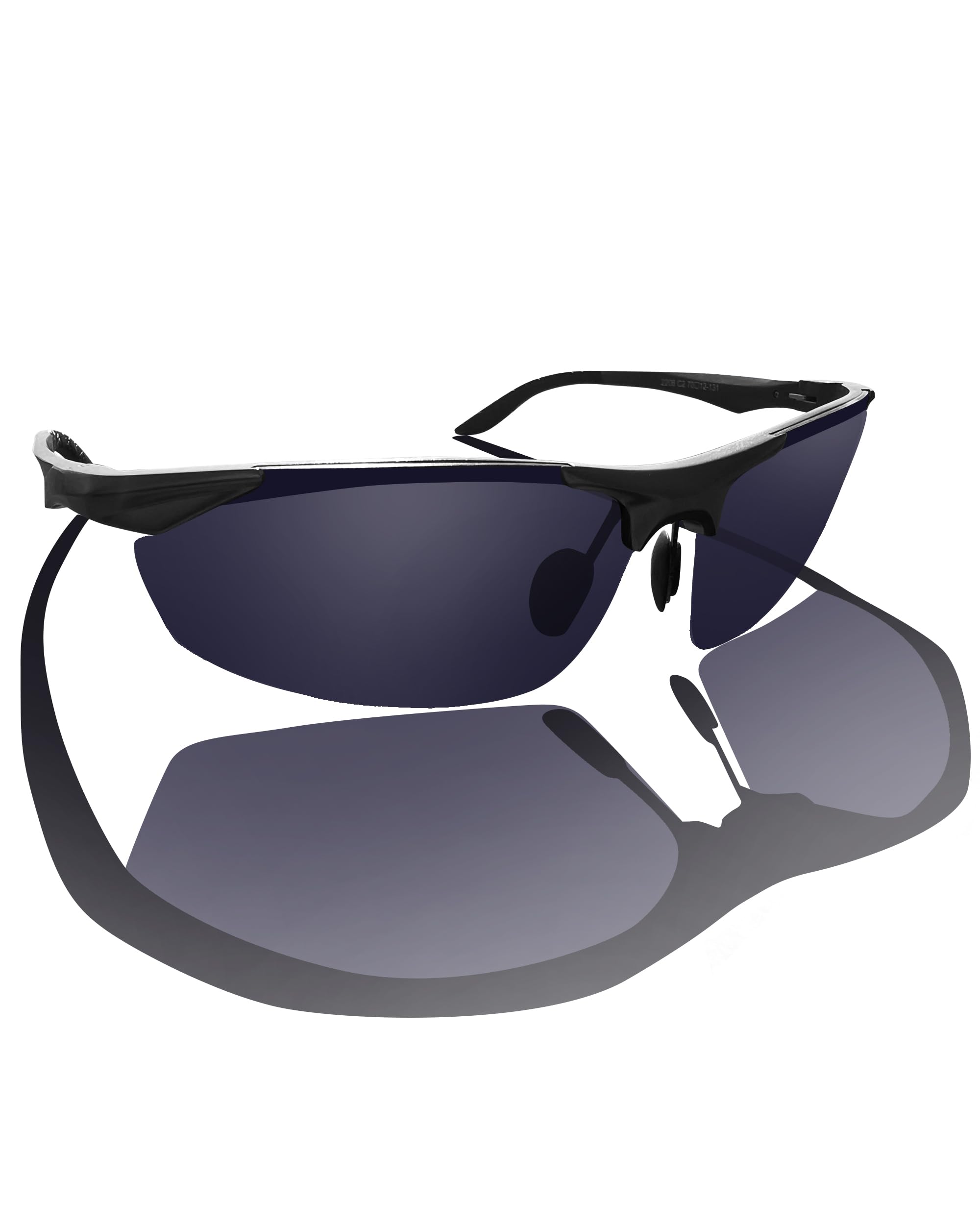 

LUCIAL Sunglasses with UV for and Features UV400 Aluminum Alloy Ultra-Polarized 99.9% Protection, Ultra-Thin Lenses, Driving, Fishing, Running, Golf,