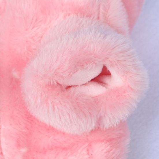 Hunde-Pyjama mit Kapuze, alle abgestimmten Flanell-Plüsch-Haustier-Outfits, Onesie, Mantelzubehör