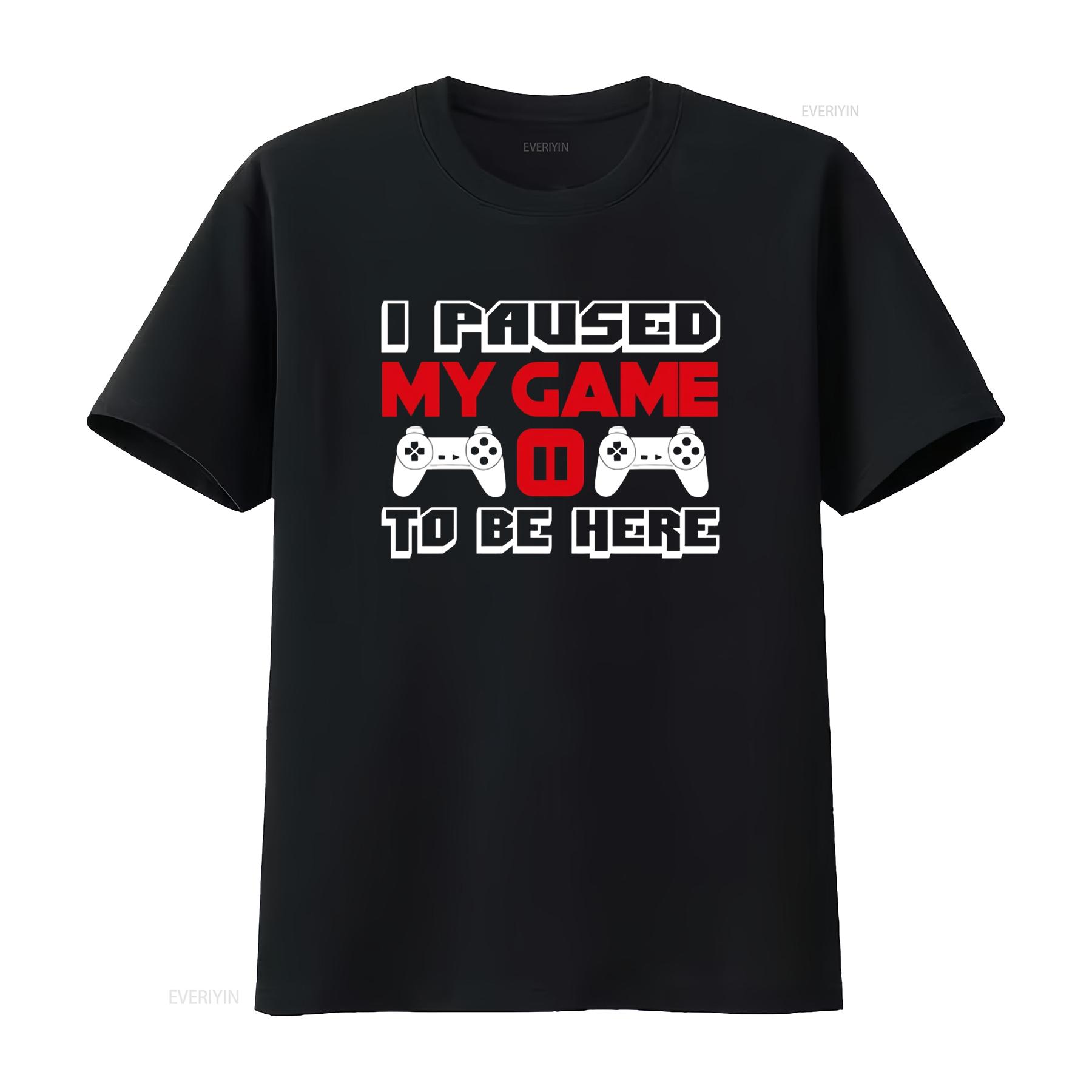 

Funny Video Game T Shirt for Gamers Men vintage Washed homme Comfortable Versatile fashion graphic Breathable Unisex Slightly 4XL