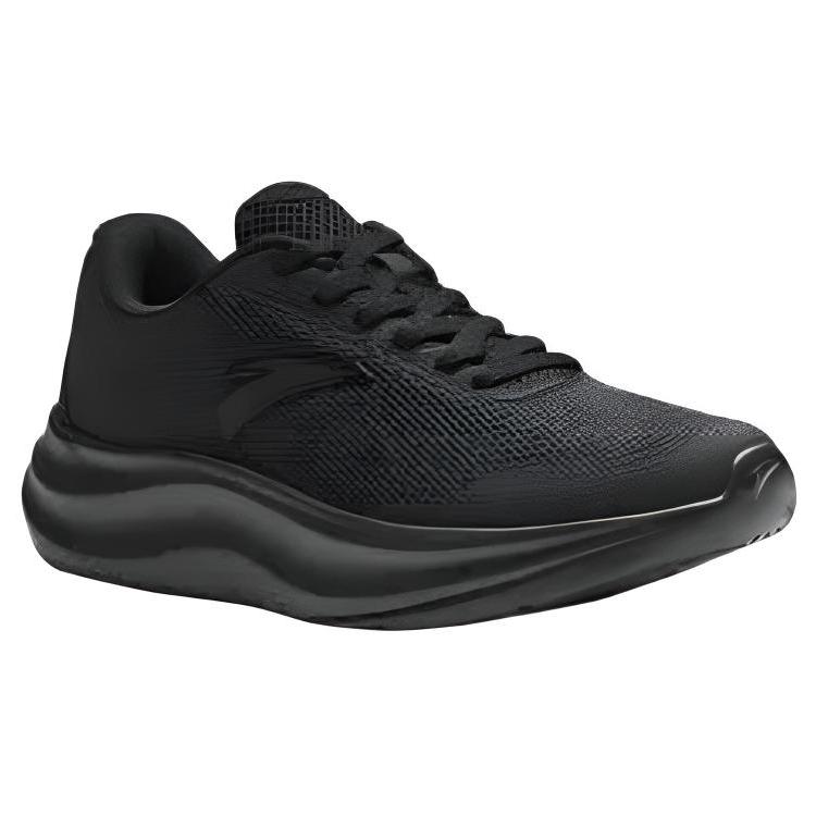 Anta Comfortable Versatile Shock Absorbing Wear Resistant Waterproof Low Top Casual Running Shoes Women sneaker Black 922545505-4