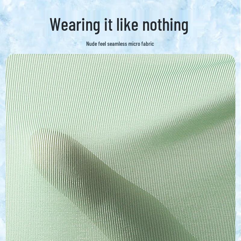 LANGSHA Men's Ice Silk Seamless Boxer Briefs 4-Pack