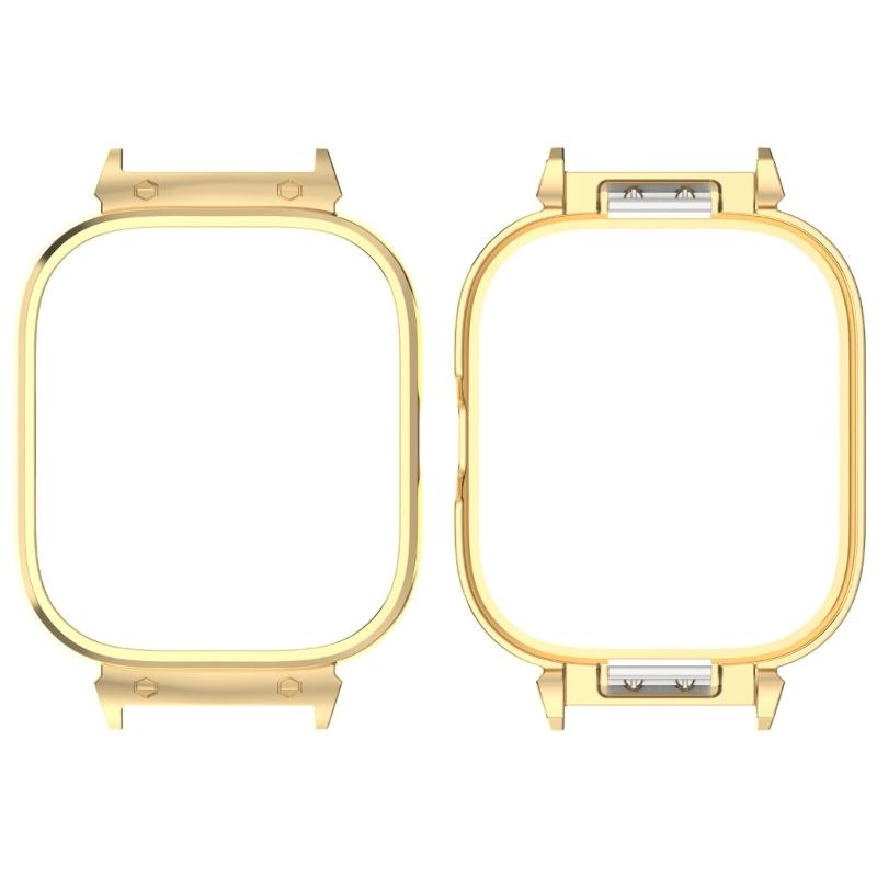 Stainless Steel Watch Frame Case Cover For Watch 5 eSIM 20mm Width Bands Add Sophistication to Your Intelligent Wearable