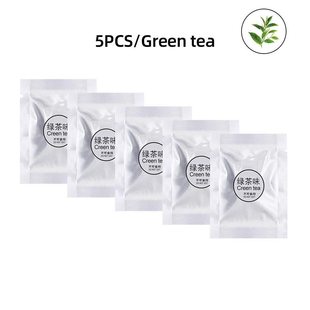 

10 шт. сменных таблеток для автомобильного ароматизатора - Премиальные ароматы для освежителя воздуха Pilot Bear (Аромат гардении/персика/зеленого чая/лаванды/лимона/океана/одеколона/) 5PCS-Green Tea