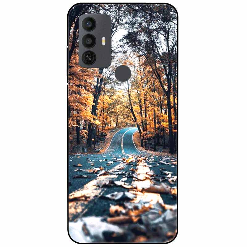 Für TCL 30 SE Hülle 305 6.52'' Silikon Weich Mode TPU Handyhülle für TCL 305 306 30SE Hülle 6165A Bumper Funda für TCL30SE 405