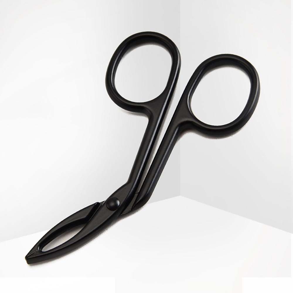 Accessories Straight Pointed Beauty Tools Elbow Hairs Puller Tweezers Clip Scissors Eyebrow Pliers
