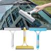 3 In 1 Glass Cleaning Wiper with Spray Bottle Multi-Purpose Door Car Windshield Cleaner for Car Window Cleaning Tool