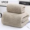 Thickening High Quality Bamboo Charcoal Coral Velvet Fiber Bath Towel Super Absorbent And Quick Drying Bath Towel Bathroom Use