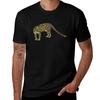 Clouded Leopard TShirt Sweat Absorbing Sports Tee Shirt