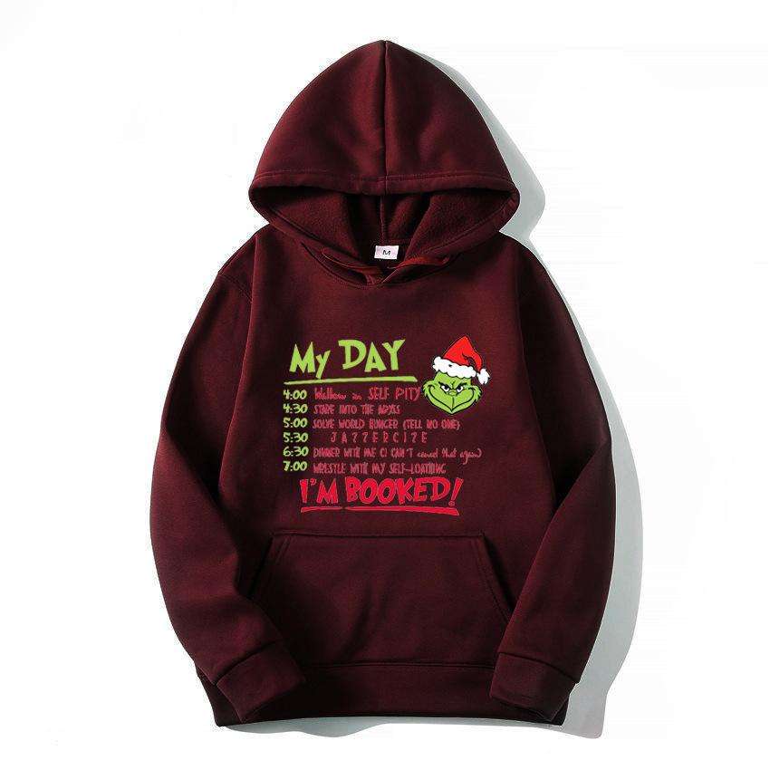 

Новый европейский и американский рождественский свитер с капюшоном для мужчин и женщин на осень и зиму большого размера, повседневный свободный свитер для пары 3XL