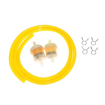 Kit filtro ATV per auto sportive di piccola taglia universale per moto, tubo da 1 metro + filtro benzina con fibbia